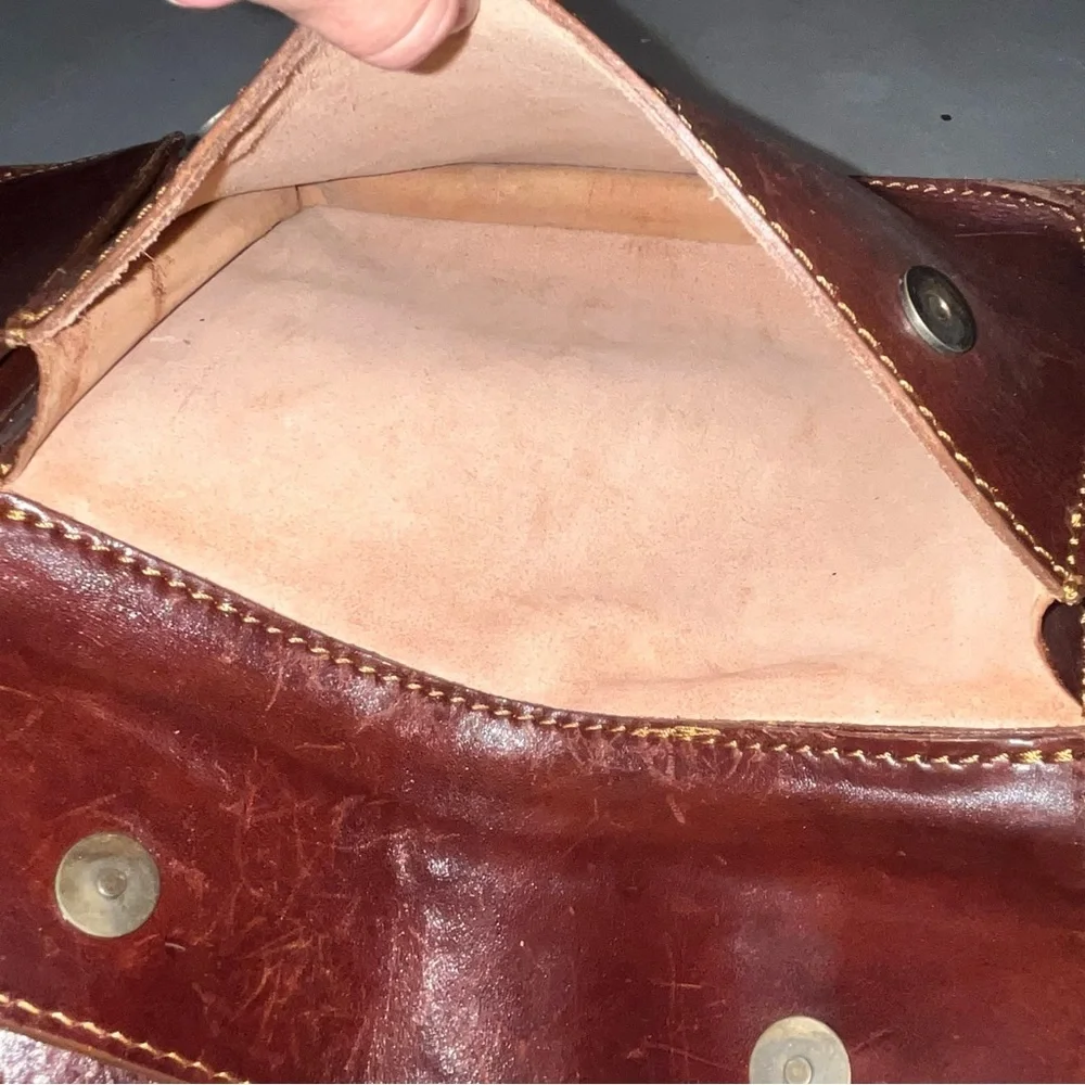 Tuscany Leather Brown Venezia Briefcase Bag